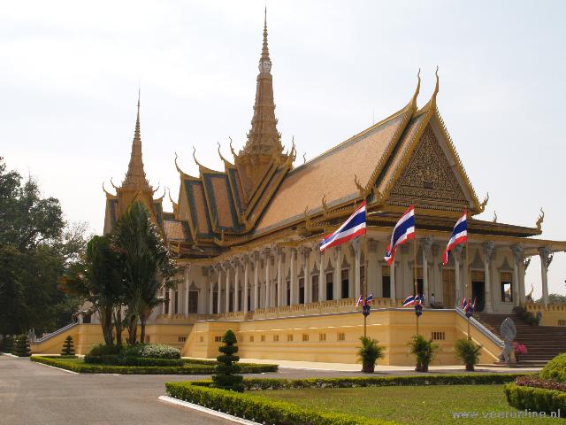 Cambodja - Koninklijk paleis