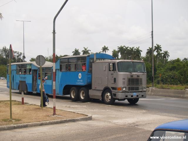 Cuba - Camel bus