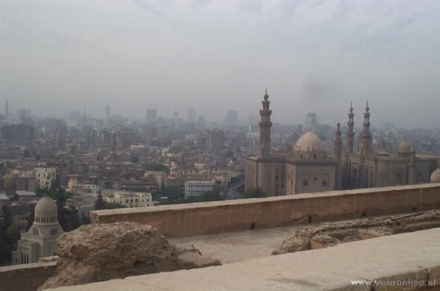 Egypte - Uitzicht over Cairo