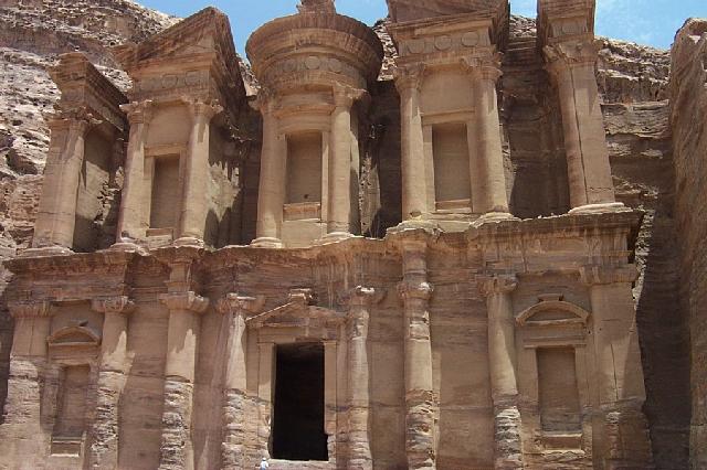 JordaniÃ« - Monastery petra