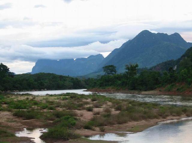 Laos - Mekon Rivier