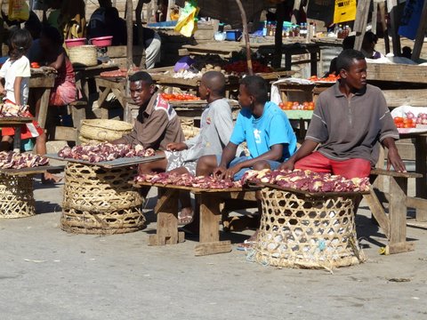 Madagaskar - Markt van Tulear