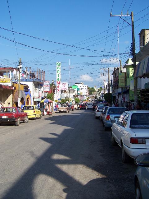 Mexico - Winkelstraat Palenque
