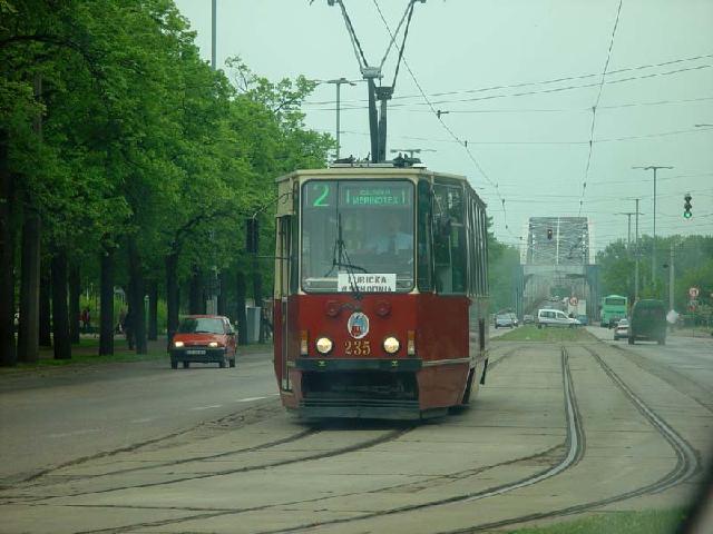 Polen - Tram in Torun