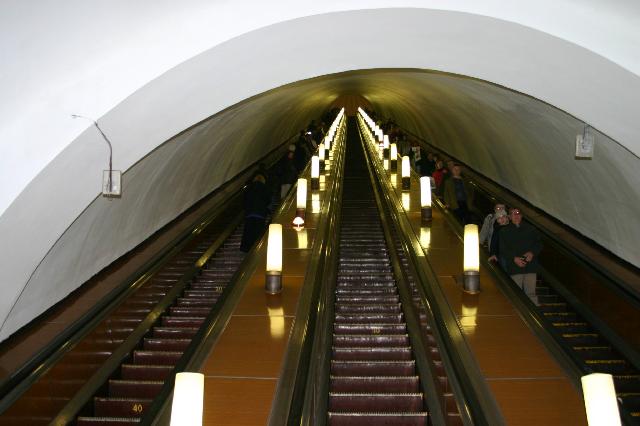 Rusland - Roltrap metro
