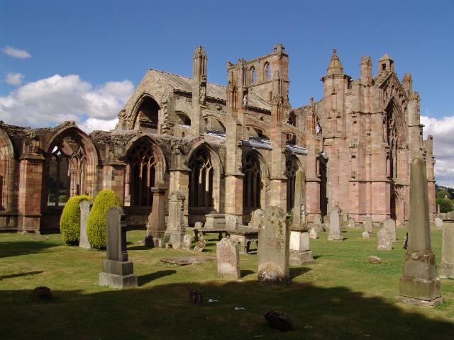 Schotland - Melrose abbey