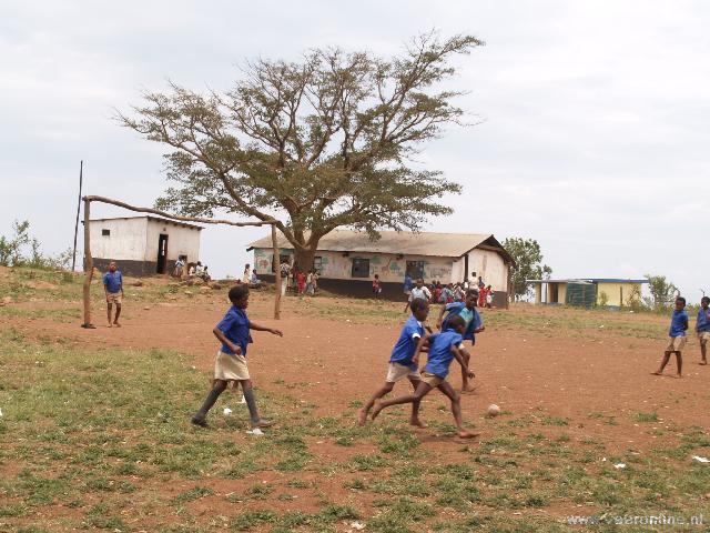 Swaziland - Football at school