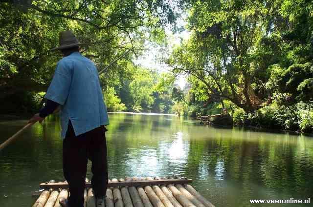 Thailand - Bamboo rafting