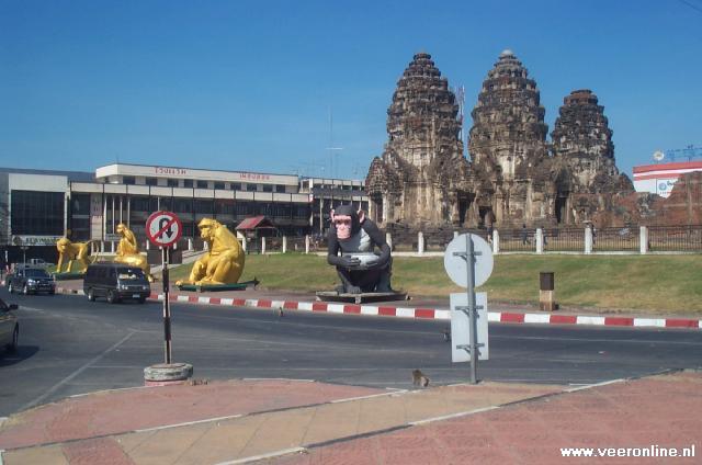 Thailand - Lop Buri - Stad van de apen