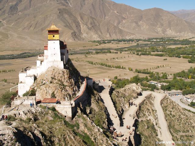 Tibet - Yumbu Lagangpaleis