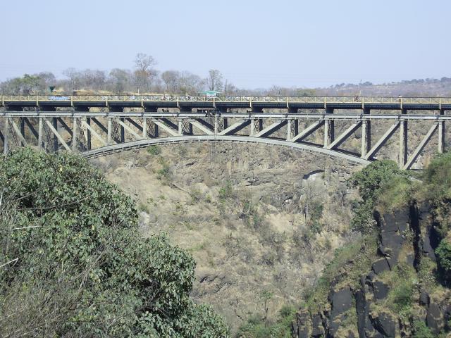 Zambia - Spoorbrug Vic Falls